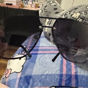 JF J.Ferrar Blue Sunglasses